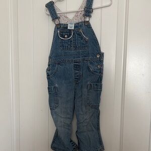 Old Navy Baby Floral Denim Overalls